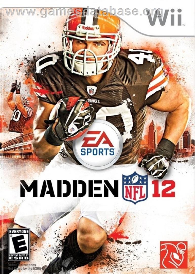 Madden Nfl 12 - Nintendo Wii - Artwork - Box