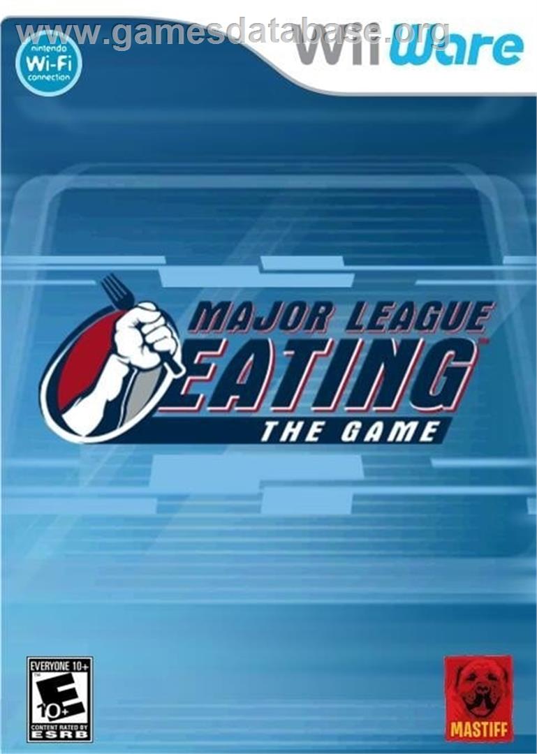 Major League Eating - The Game - Nintendo Wii - Artwork - Box