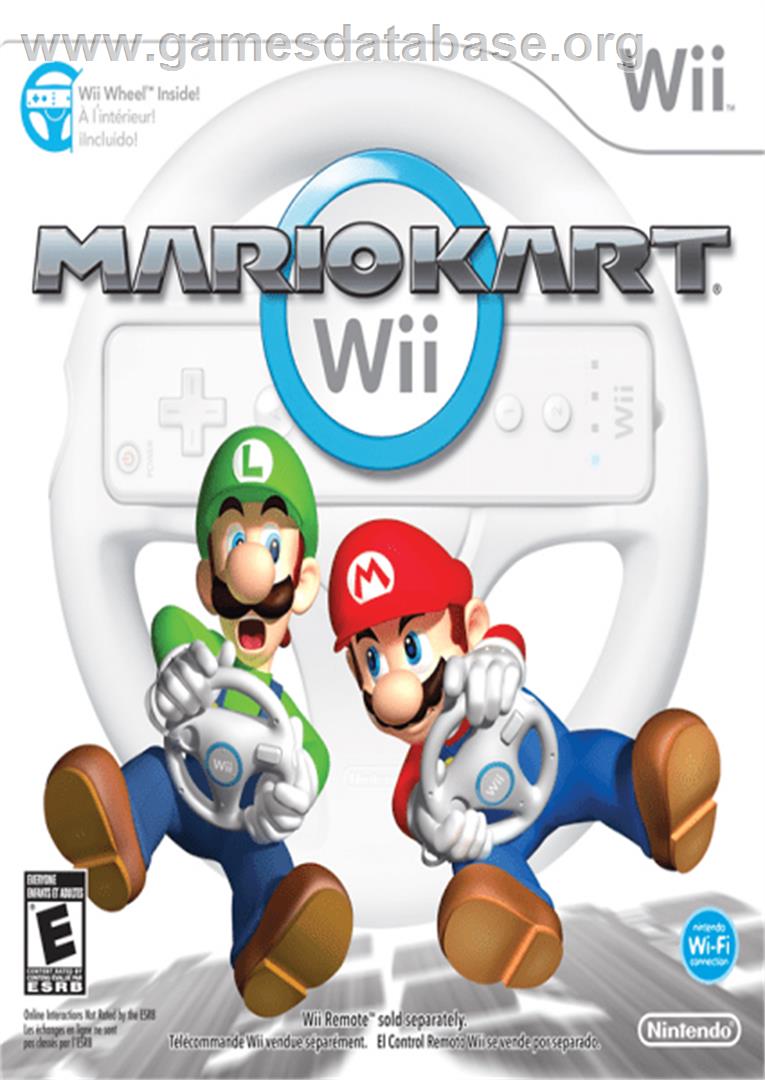 Mario Kart Wii - Nintendo Wii - Artwork - Box