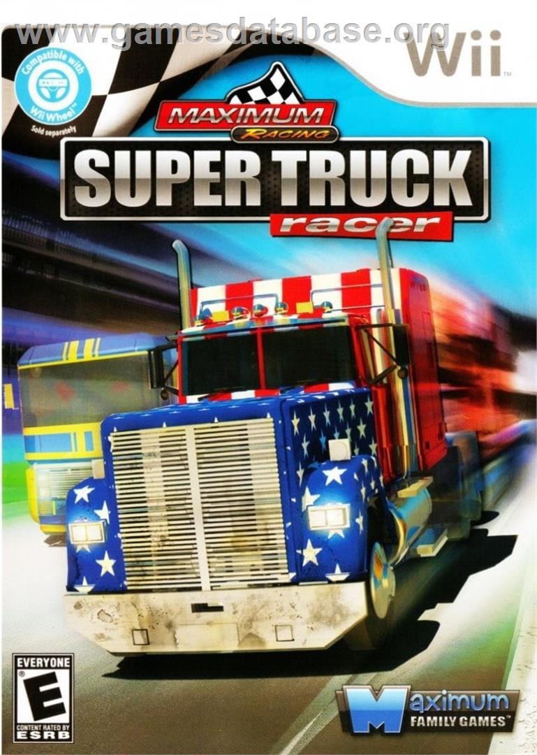 Maximum Racing - Super Truck Racer - Nintendo Wii - Artwork - Box