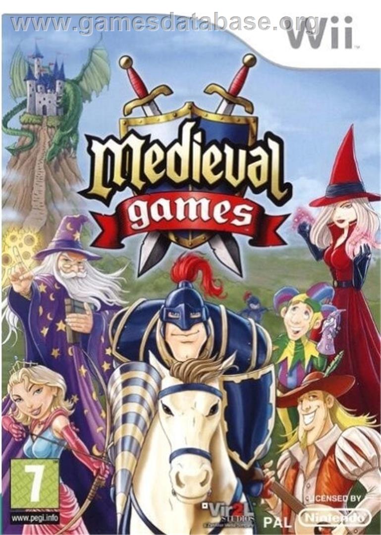 Medieval Games - Nintendo Wii - Artwork - Box