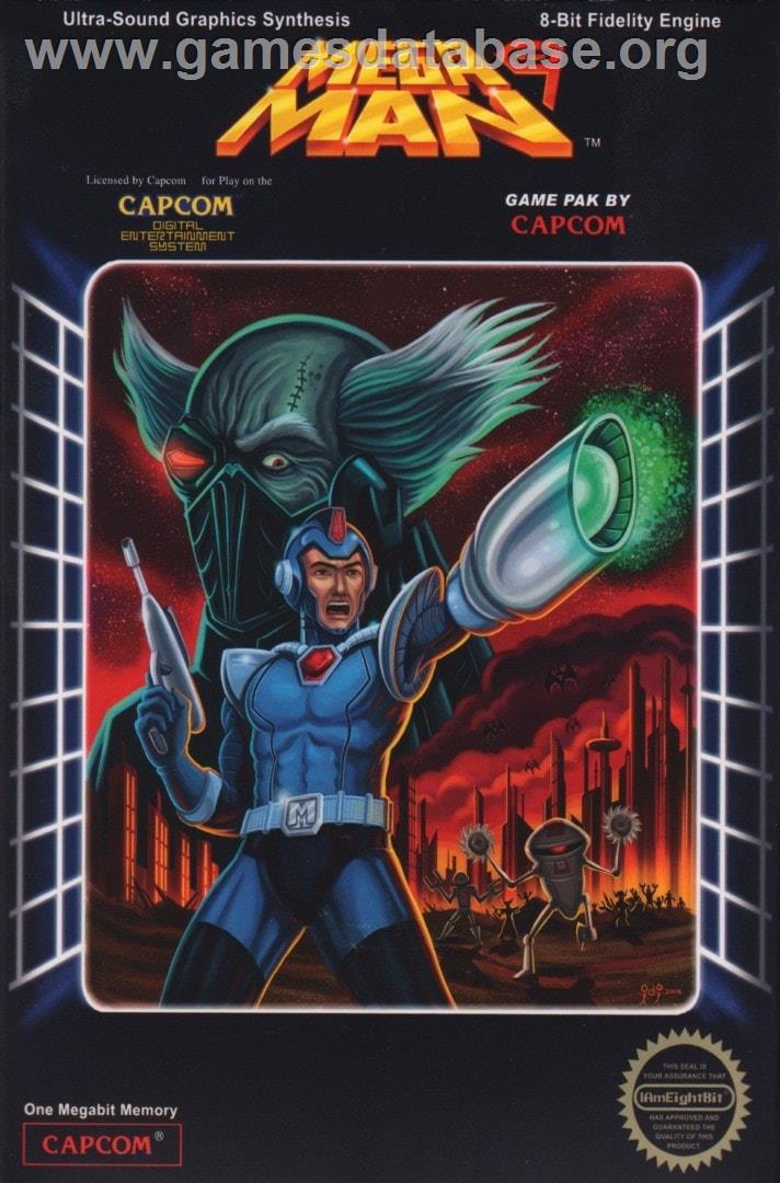 Mega Man 9 - The Ambition's Revival - Nintendo Wii - Artwork - Box