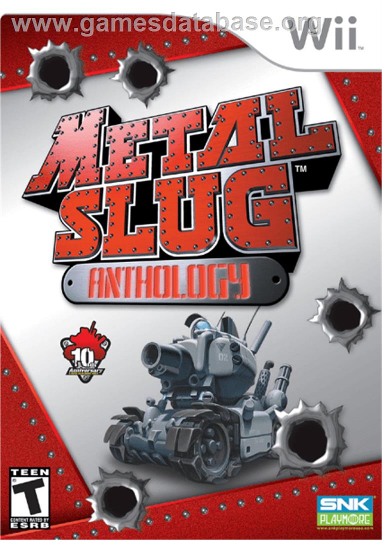 Metal Slug Anthology - Nintendo Wii - Artwork - Box