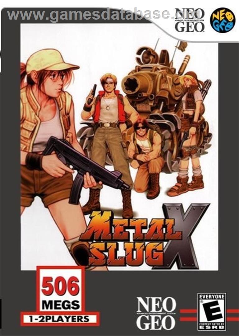 Metal Slug X (NG) - Nintendo Wii - Artwork - Box