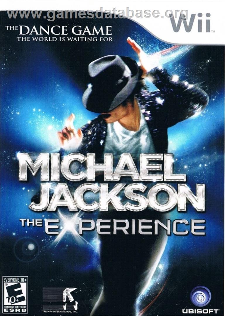 Michael Jackson - The Experience - Nintendo Wii - Artwork - Box