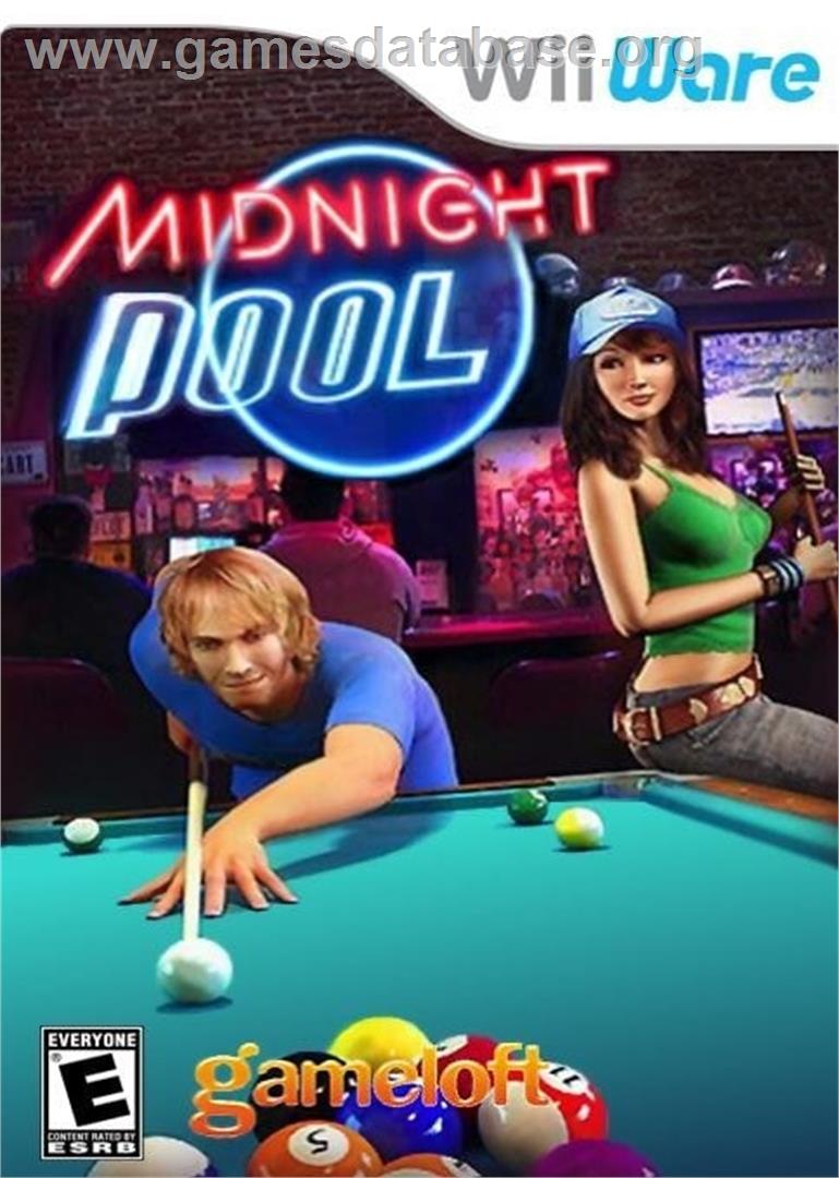 Midnight Pool - Nintendo Wii - Artwork - Box