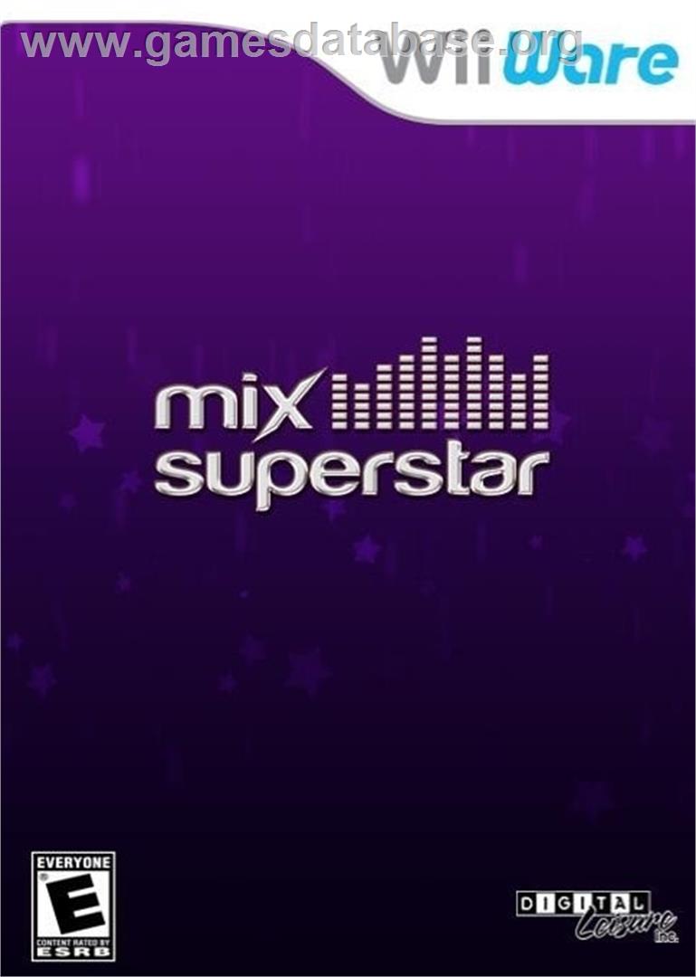 Mix Superstar - Nintendo Wii - Artwork - Box