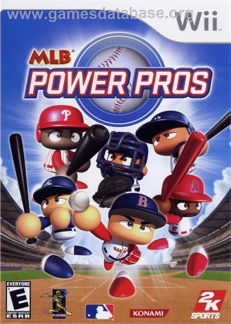 Mlb Power Pros - Nintendo Wii - Artwork - Box