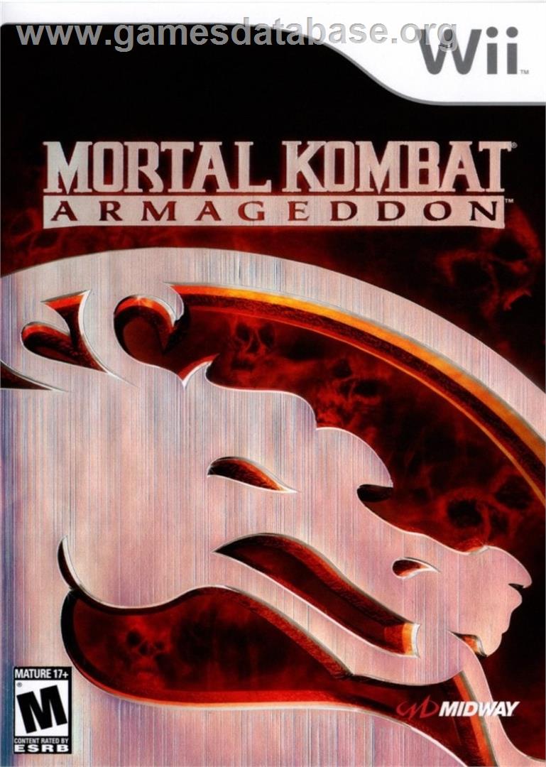 Mortal Kombat Armageddon - Nintendo Wii - Artwork - Box