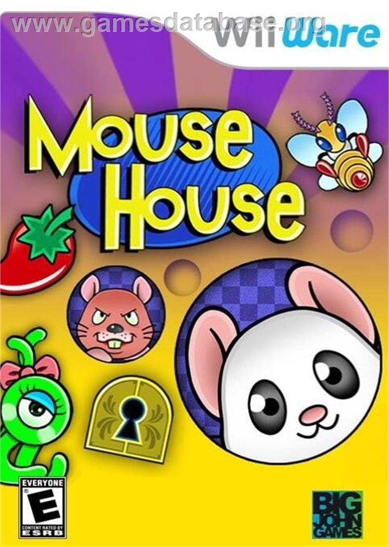 Mouse House - Nintendo Wii - Artwork - Box