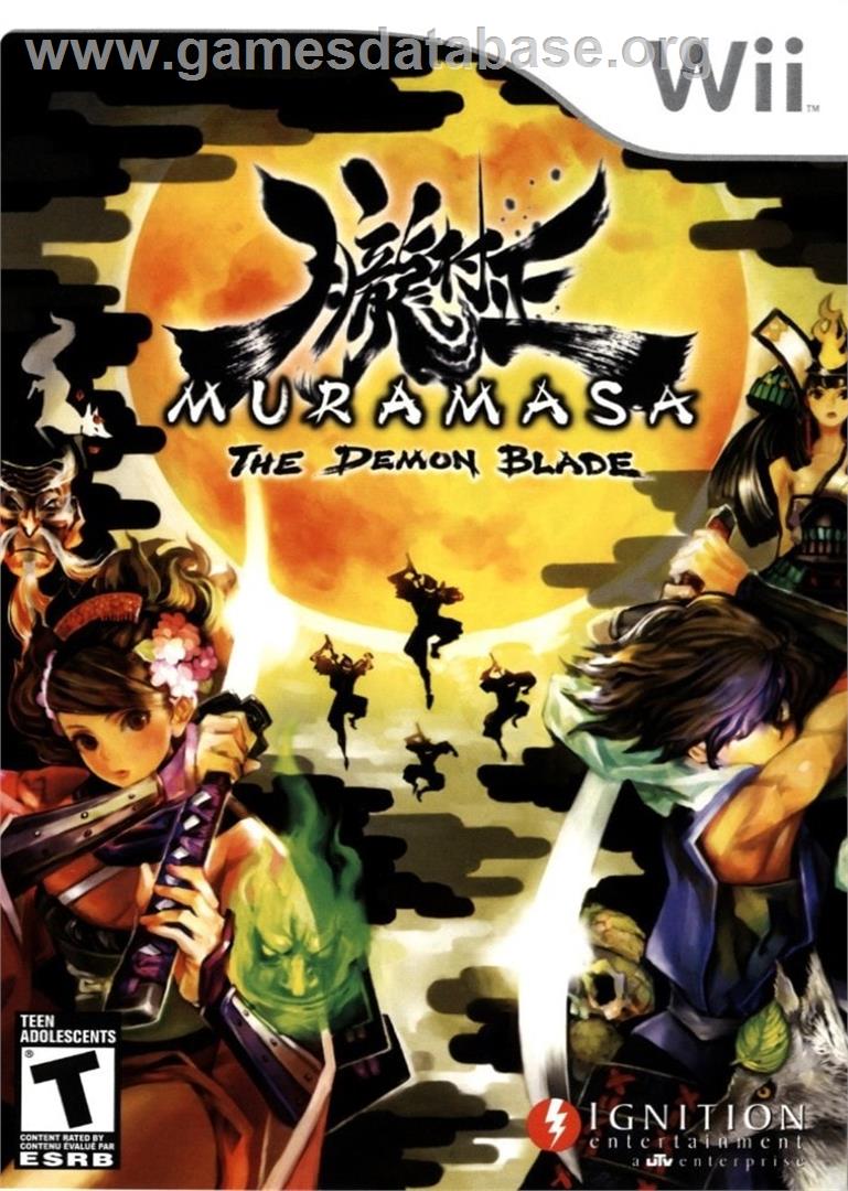 Muramasa - The Demon Blade - Nintendo Wii - Artwork - Box
