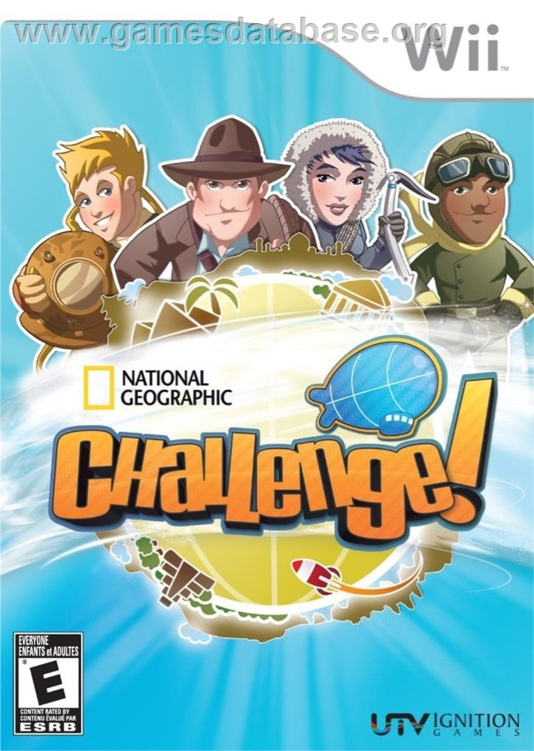 National Geographic Challenge ! - Nintendo Wii - Artwork - Box