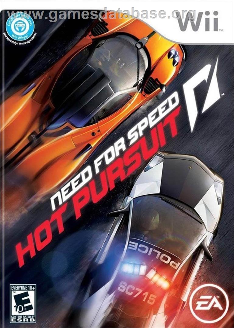 Need For Speed - Hot Pursuit - Nintendo Wii - Artwork - Box