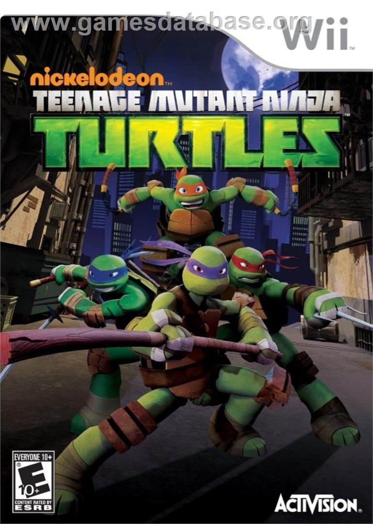 Nickelodeon - Teenage Mutant Ninja Turtles - Nintendo Wii - Artwork - Box