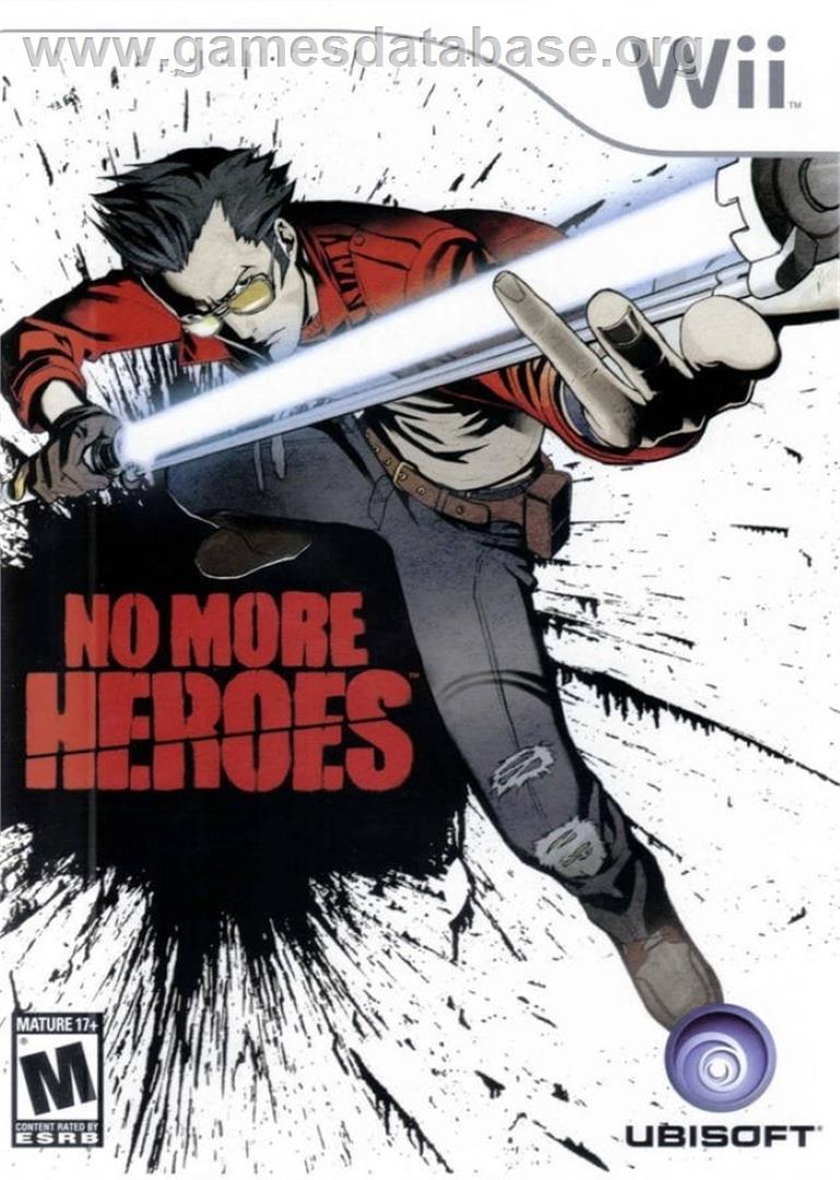No More Heroes - Nintendo Wii - Artwork - Box