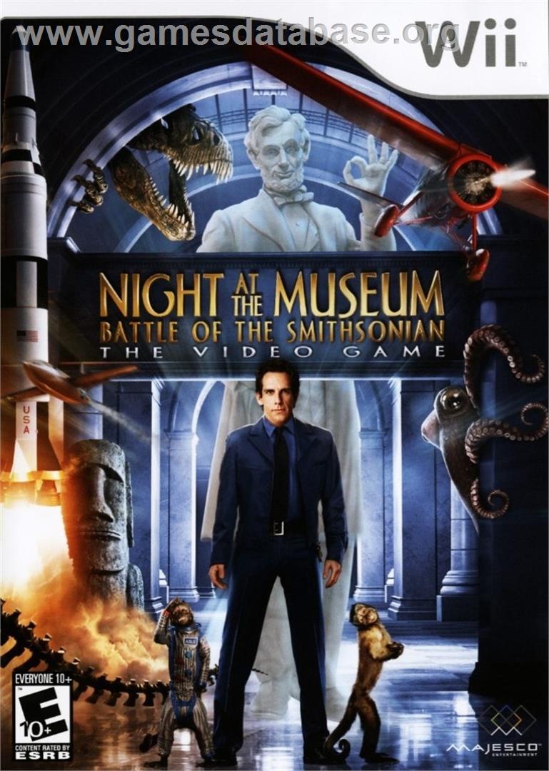 Nuit Au Musée 2, La - Nintendo Wii - Artwork - Box