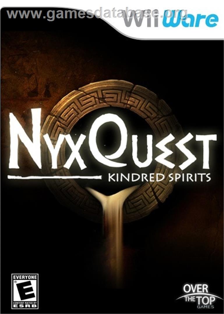 NyxQuest - Kindred Spirits - Nintendo Wii - Artwork - Box