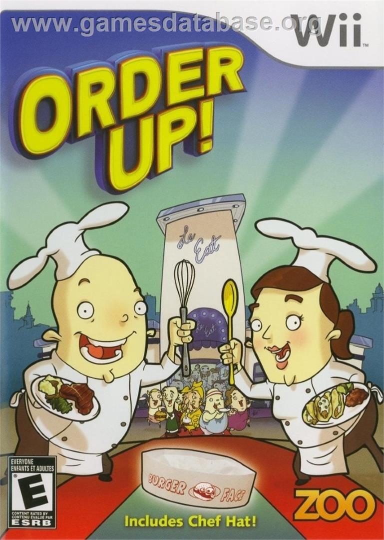 Order Up! - Nintendo Wii - Artwork - Box