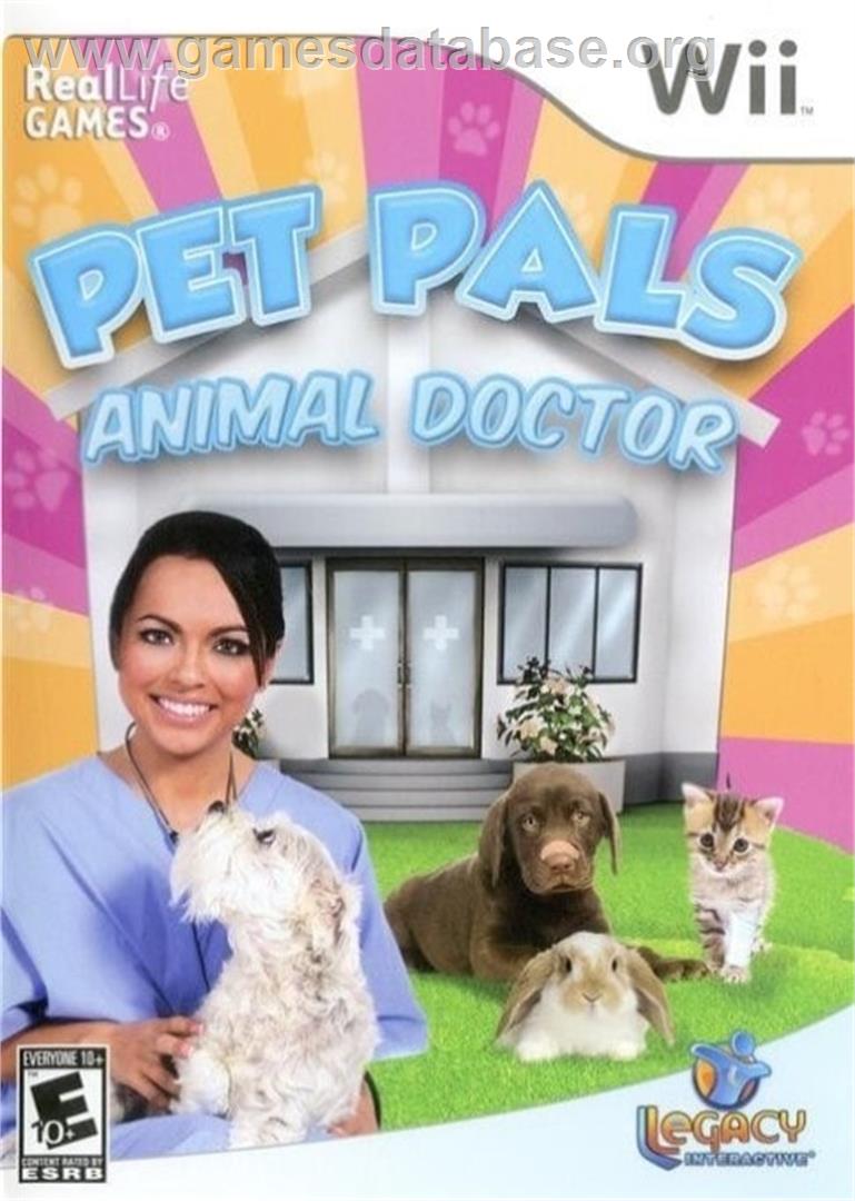 Pet Pals - Animal Doctor - Nintendo Wii - Artwork - Box