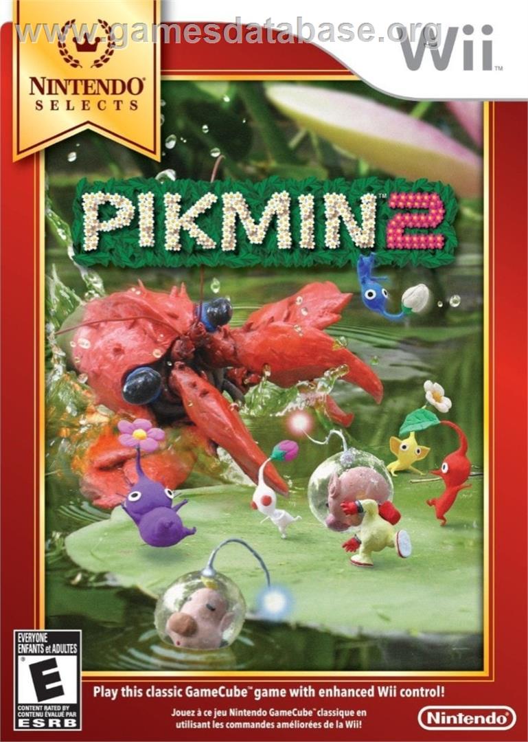 Pikmin 2 - Nintendo Wii - Artwork - Box
