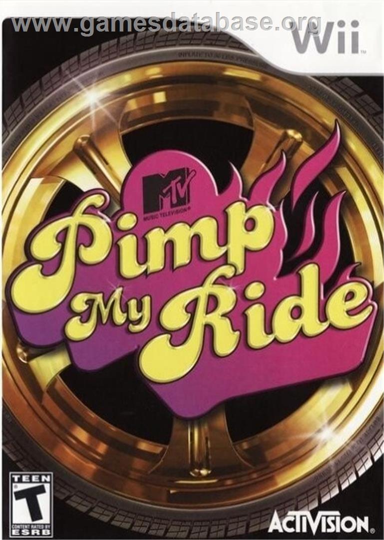 Pimp My Ride - Nintendo Wii - Artwork - Box