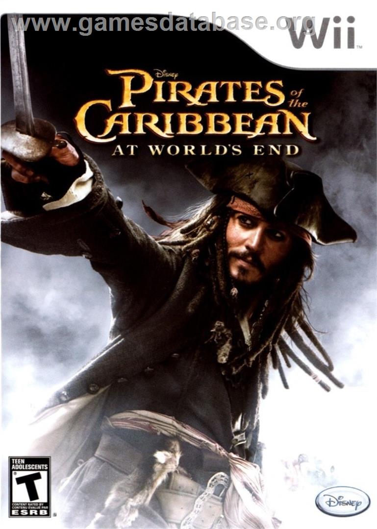 Pirates Des Caraïbes - Jusqu'au Bout Du Monde - Nintendo Wii - Artwork - Box