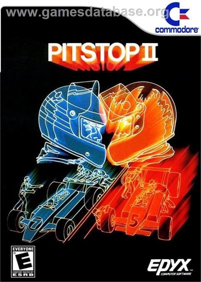 Pitstop 2 (C64) - Nintendo Wii - Artwork - Box