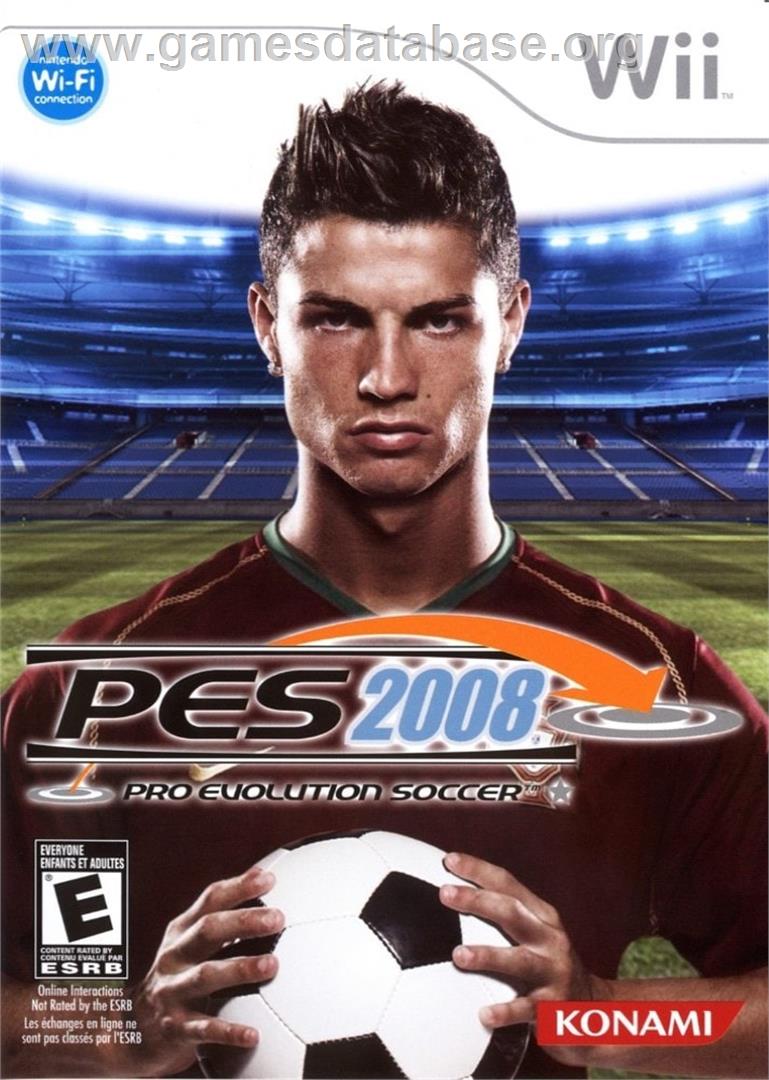 Pro Evolution Soccer 2008 - Nintendo Wii - Artwork - Box