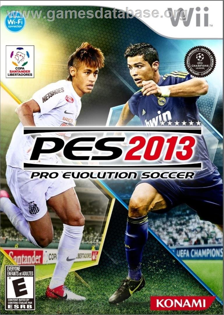 Pro Evolution Soccer 2013 - Nintendo Wii - Artwork - Box