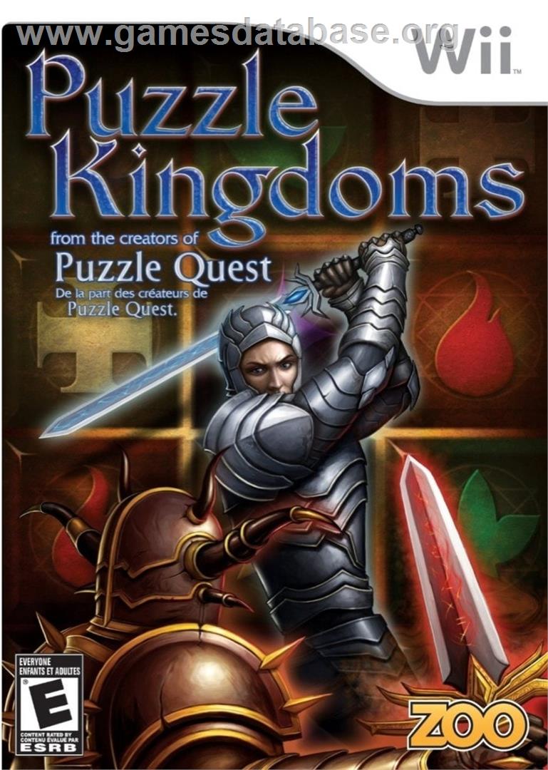 Puzzle Kingdoms - Nintendo Wii - Artwork - Box