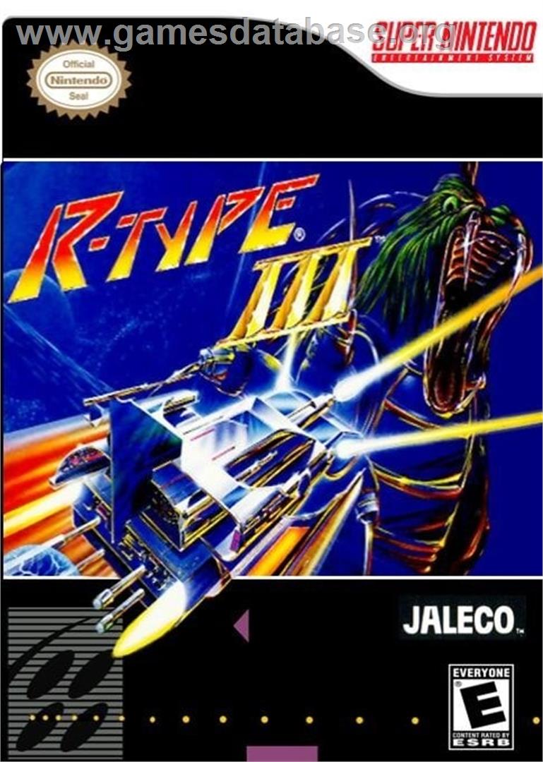 R-type 3 - The Third Lightning (SNES) - Nintendo Wii - Artwork - Box