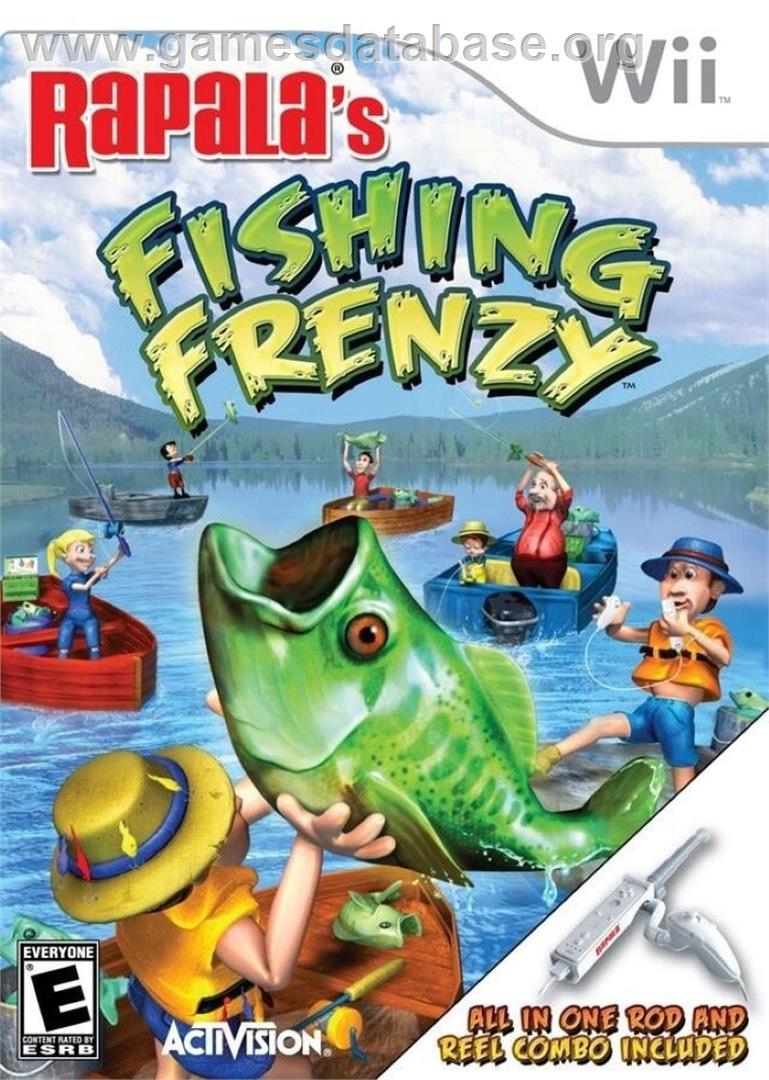 Rapala Fishing Frenzy - Nintendo Wii - Artwork - Box