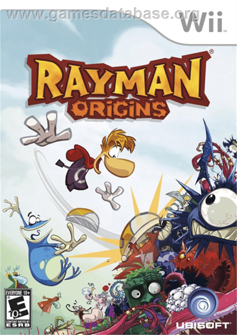 Rayman Origins - Nintendo Wii - Artwork - Box