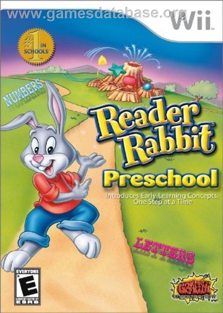 Reader Rabbit Preschool - Nintendo Wii - Artwork - Box