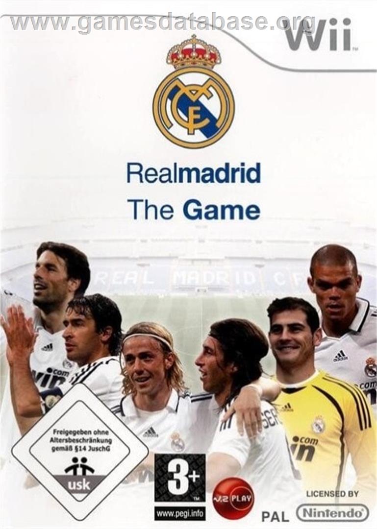 Real Madrid - The Game - Nintendo Wii - Artwork - Box