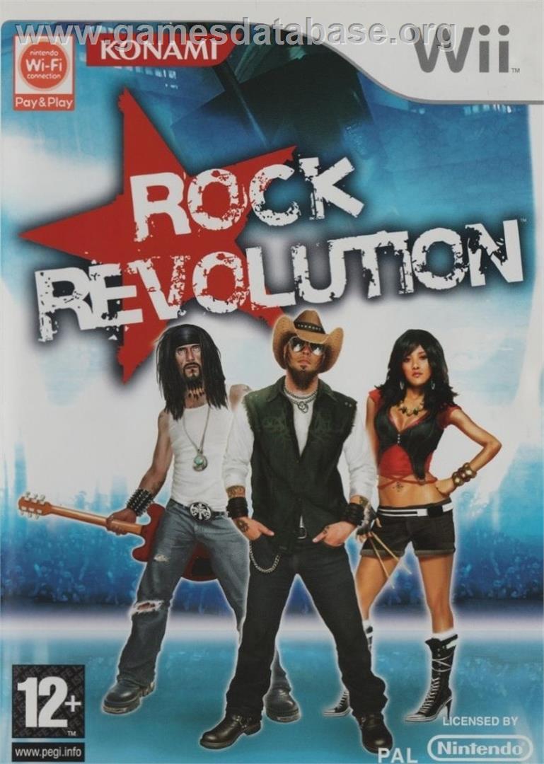 Rock Revolution - Nintendo Wii - Artwork - Box
