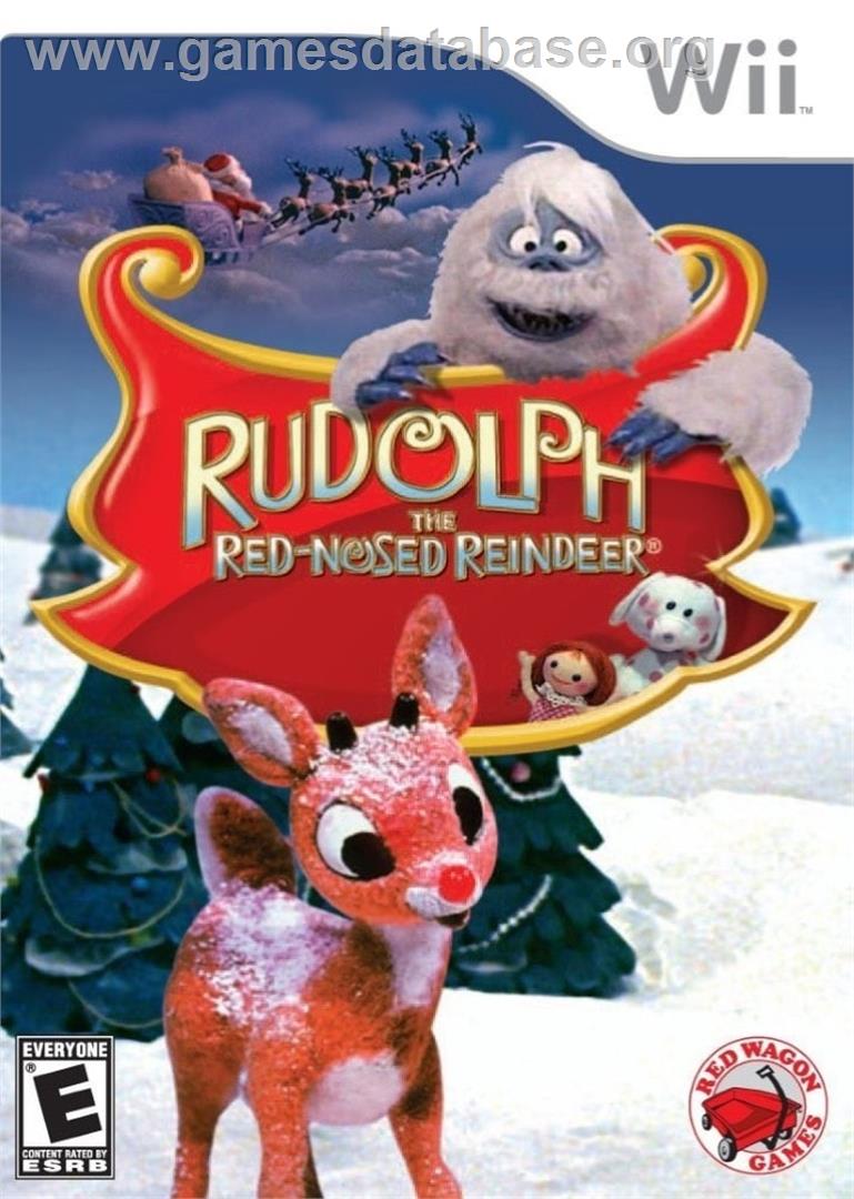Rudolph the Red-Nosed Reindeer - Nintendo Wii - Artwork - Box