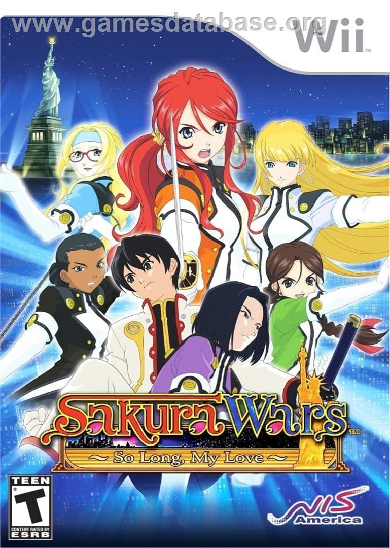 Sakura Wars - So Long, My Love - Nintendo Wii - Artwork - Box