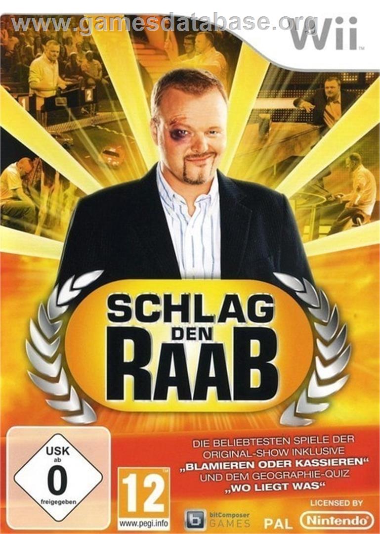 Schlag den Raab : Das 3. Spiel - Nintendo Wii - Artwork - Box