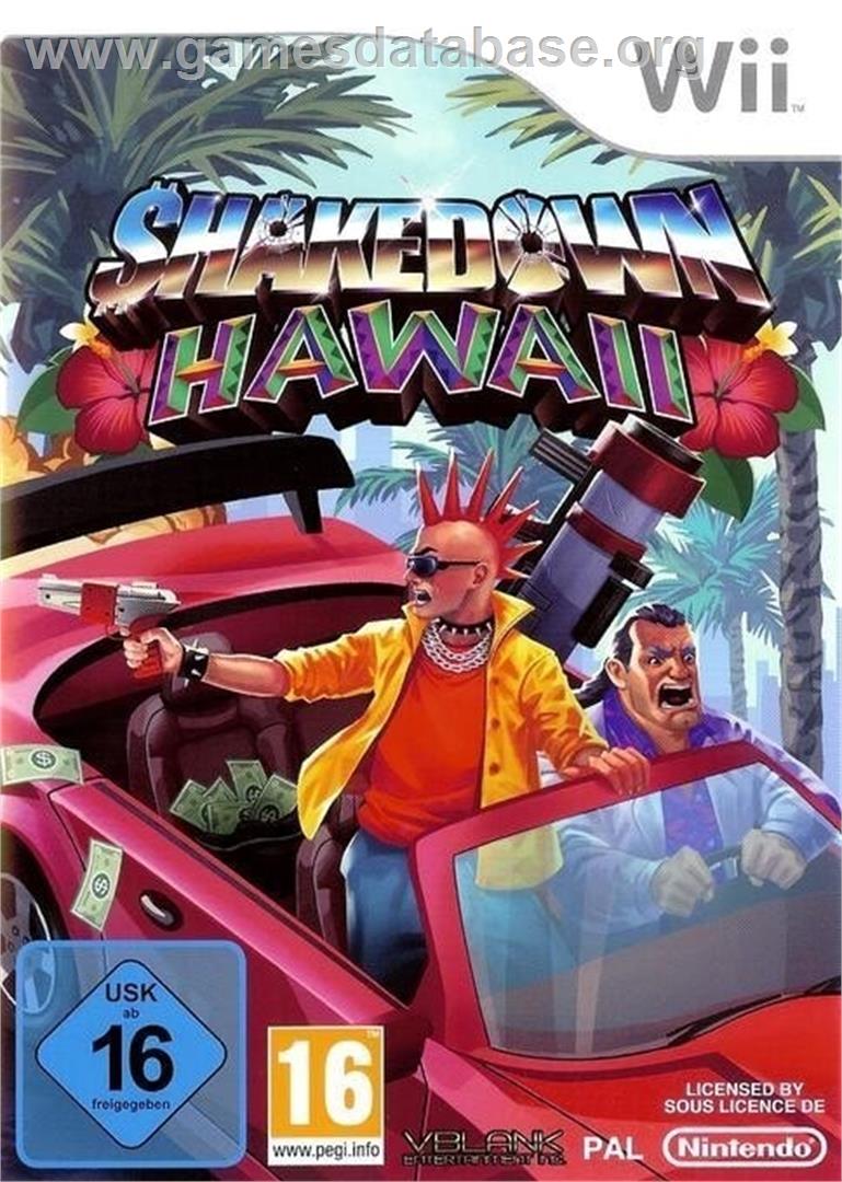 Shakedown - Hawaii - Nintendo Wii - Artwork - Box