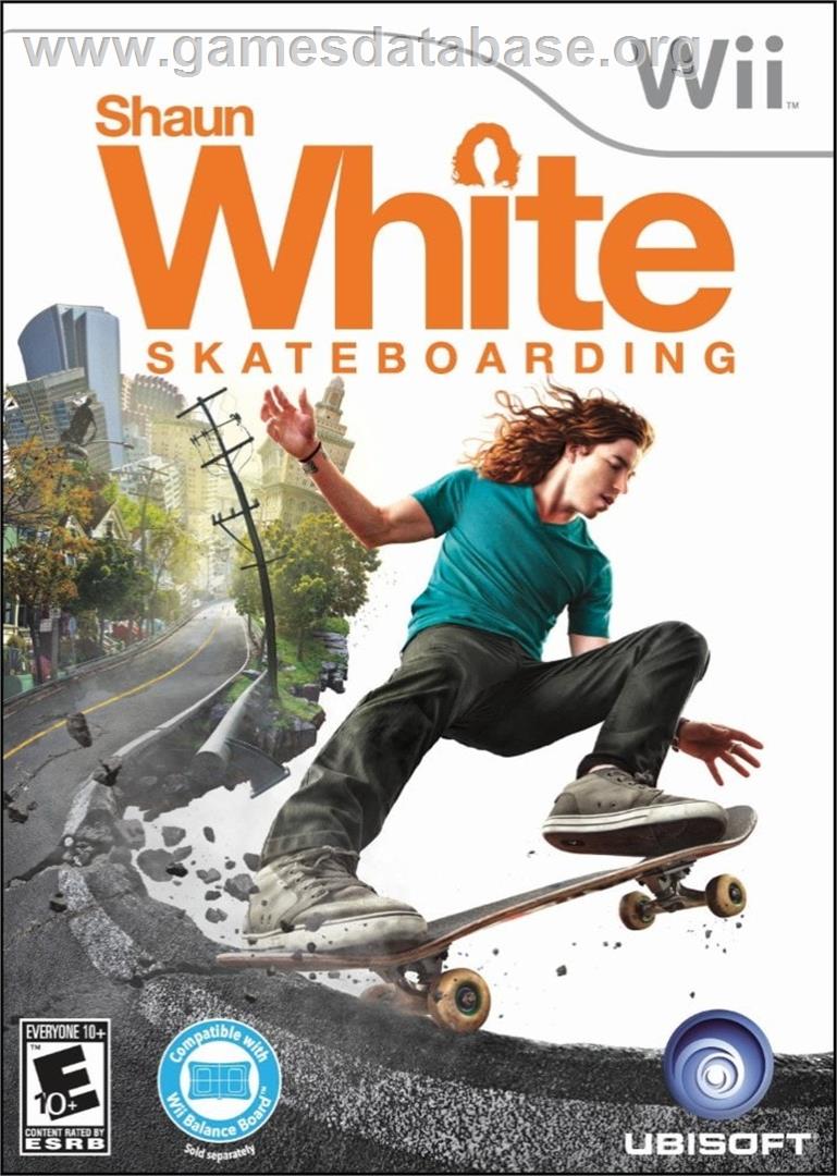 Shaun White Skateboarding - Nintendo Wii - Artwork - Box