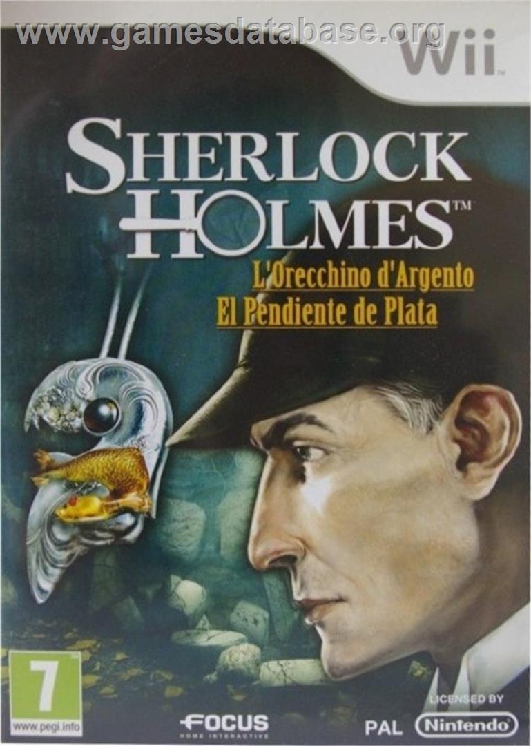 Sherlock Holmes - The Silver Earring - Nintendo Wii - Artwork - Box