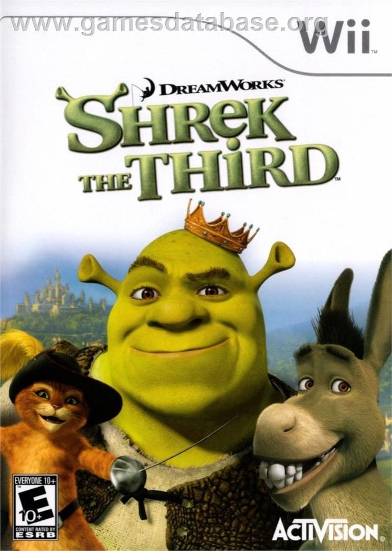 Shrek Le Troisième - Nintendo Wii - Artwork - Box