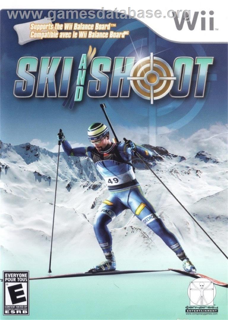 Ski And Shoot - Nintendo Wii - Artwork - Box