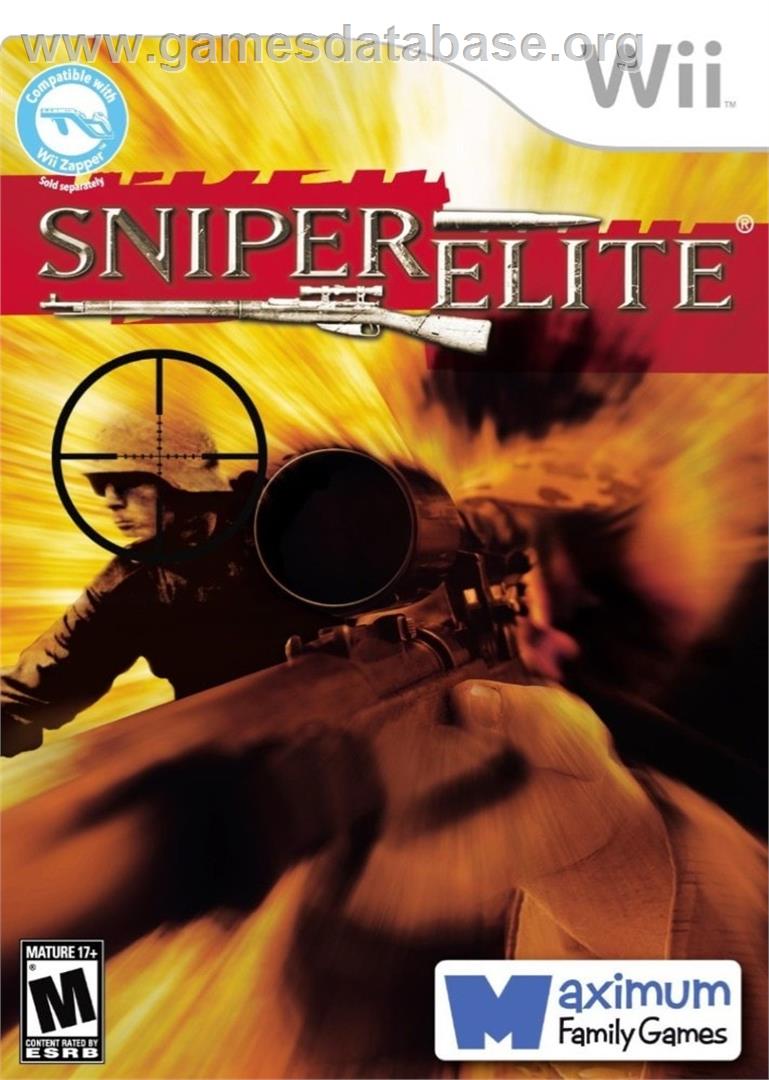 Sniper Elite - Nintendo Wii - Artwork - Box