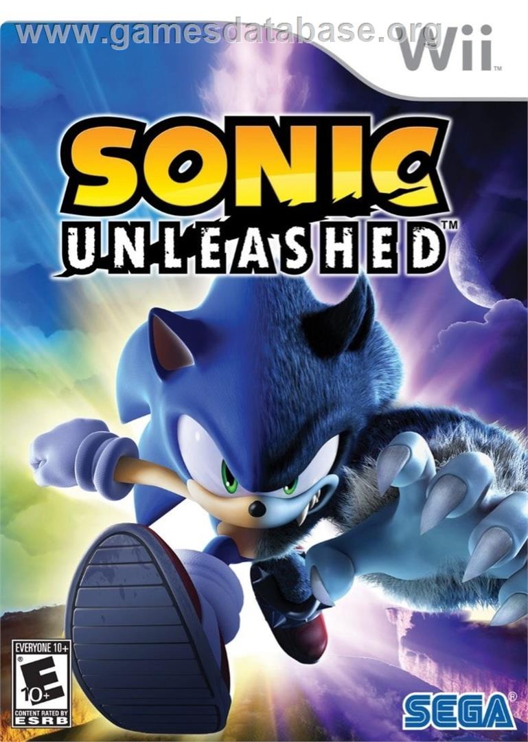 Sonic Unleashed - Nintendo Wii - Artwork - Box