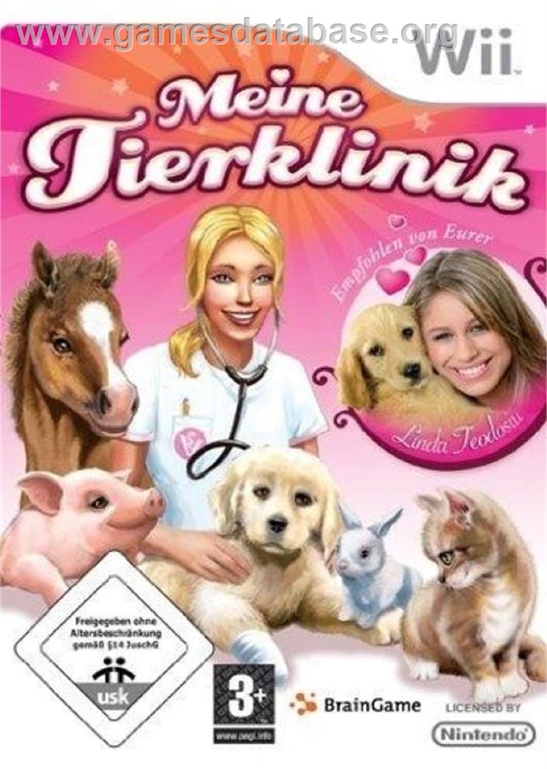 Sos Animaux - Nintendo Wii - Artwork - Box