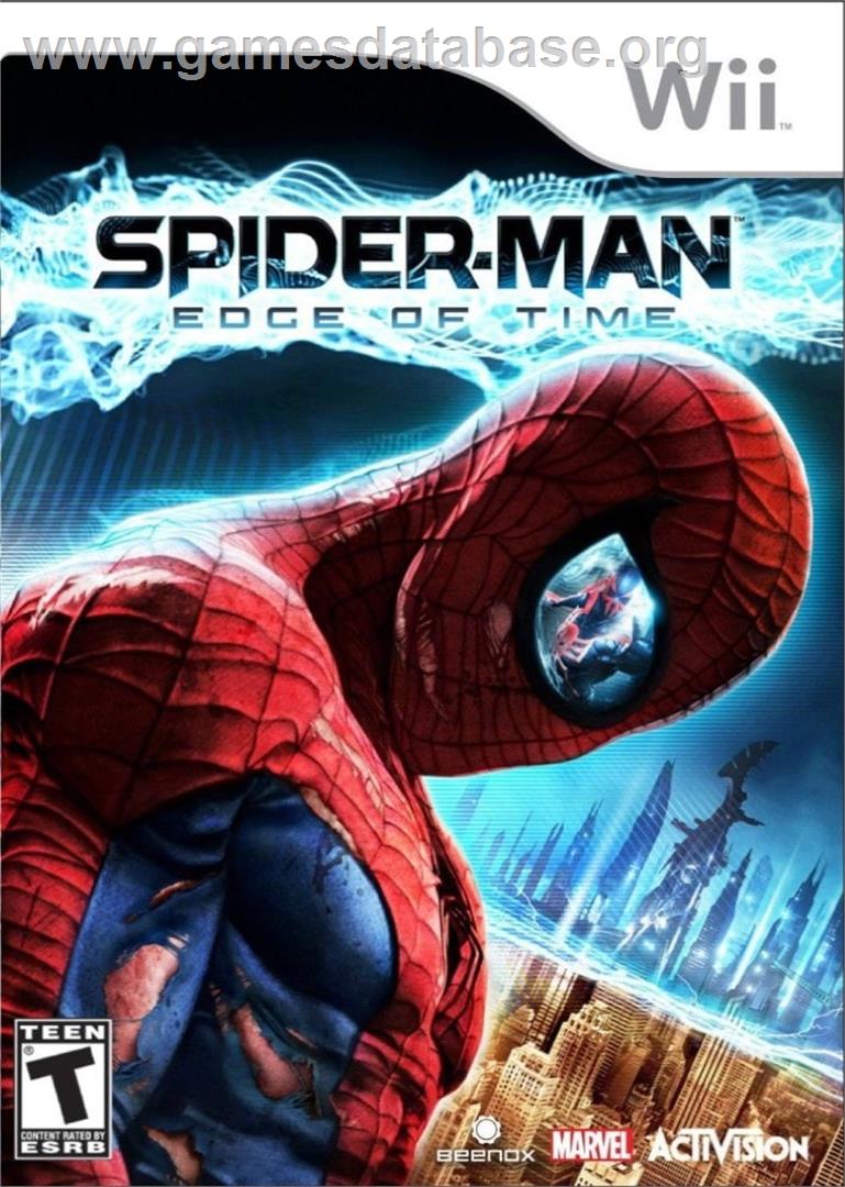 Spider-man - Aux Frontières Du Temps - Nintendo Wii - Artwork - Box