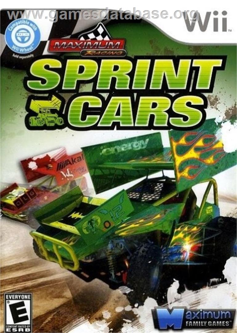 Sprint Cars - Nintendo Wii - Artwork - Box