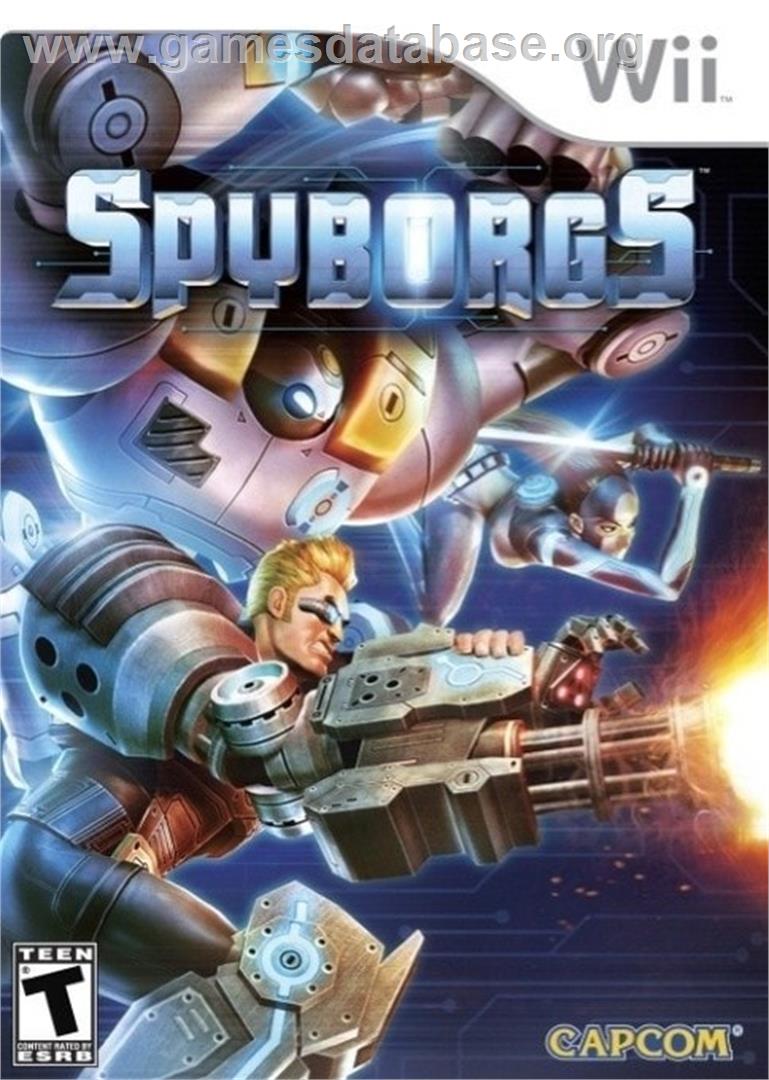 Spyborgs - Nintendo Wii - Artwork - Box